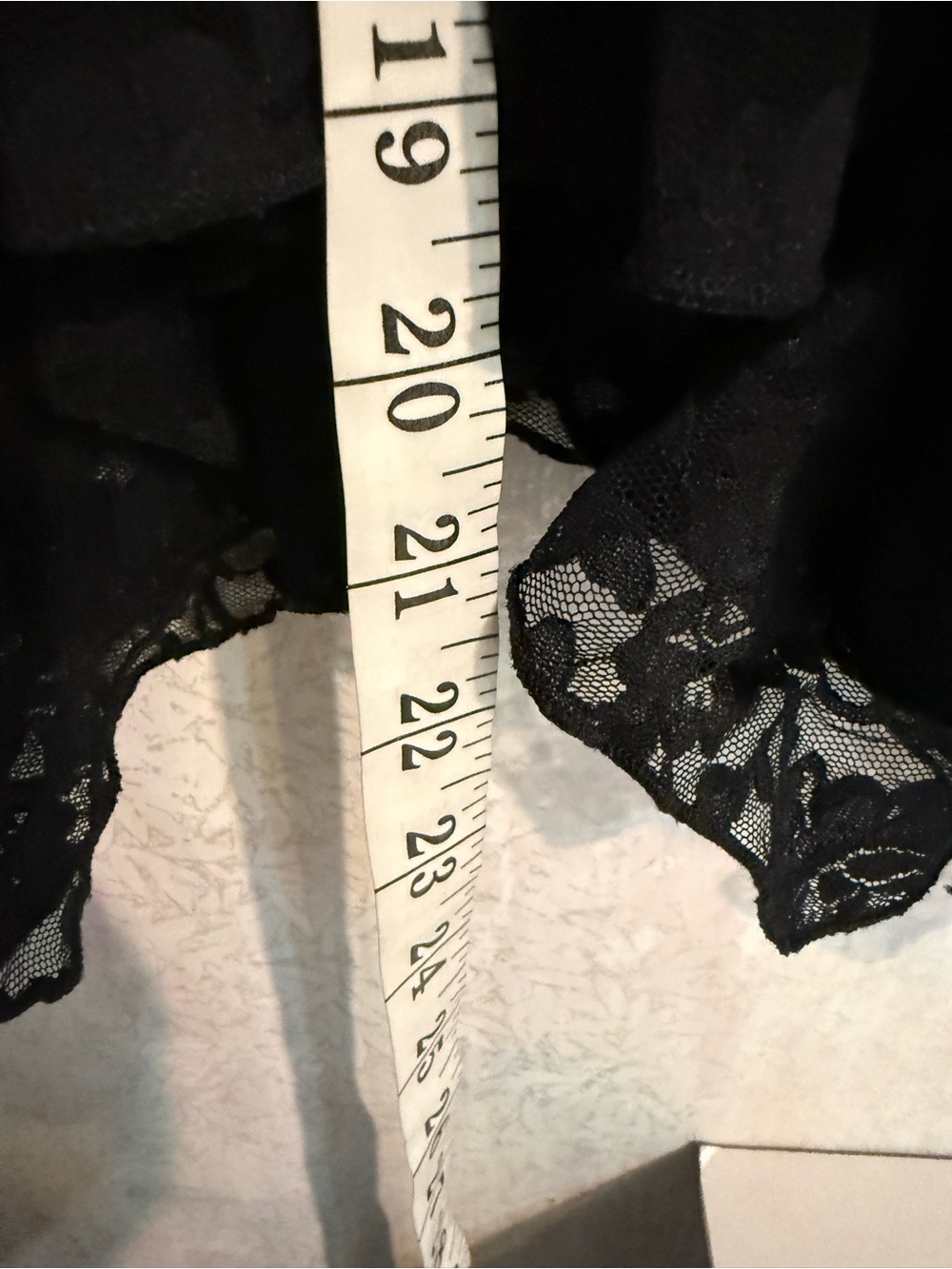 Frankie's Bikinis Black Hankie Lace Bottom Spaghetti Straps Mini Dress Sz XS - Picture 7 of 8
